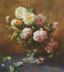 Eine Sammlung aus einem alten Rosengarten